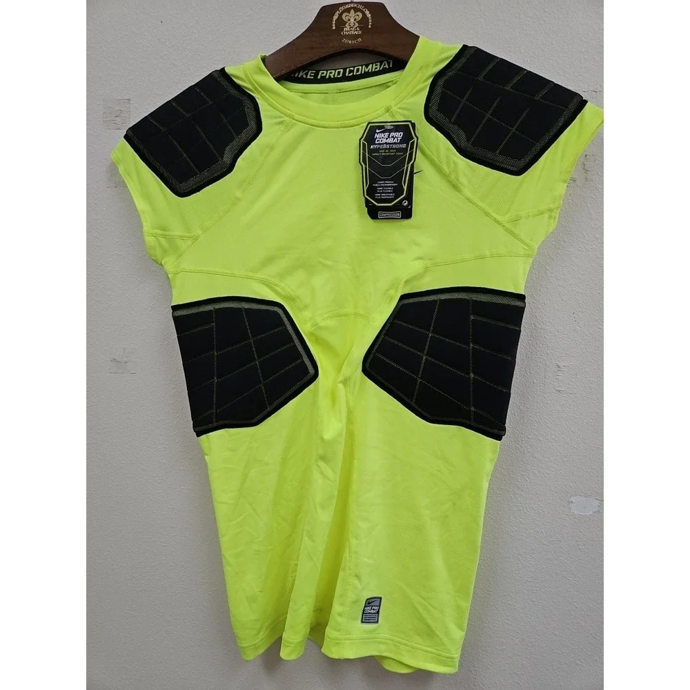 Nike Pro Combat Hyperstrong 3.0 Compression 4-Pad Top 584396-702 Xl  NWT